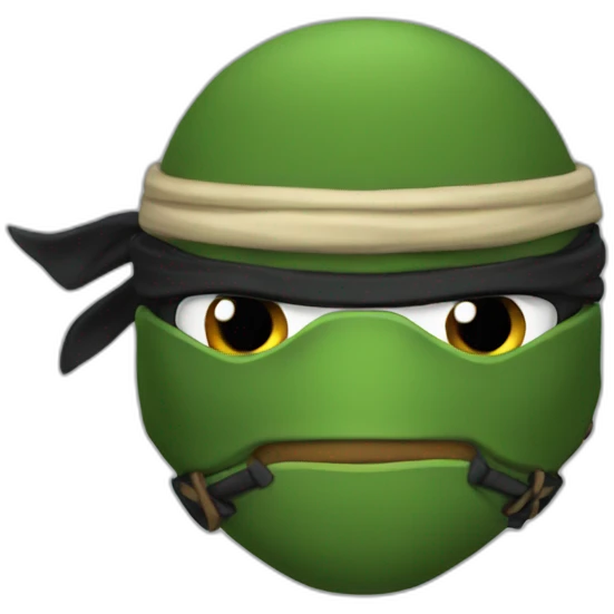 Tortuga ninja emoji