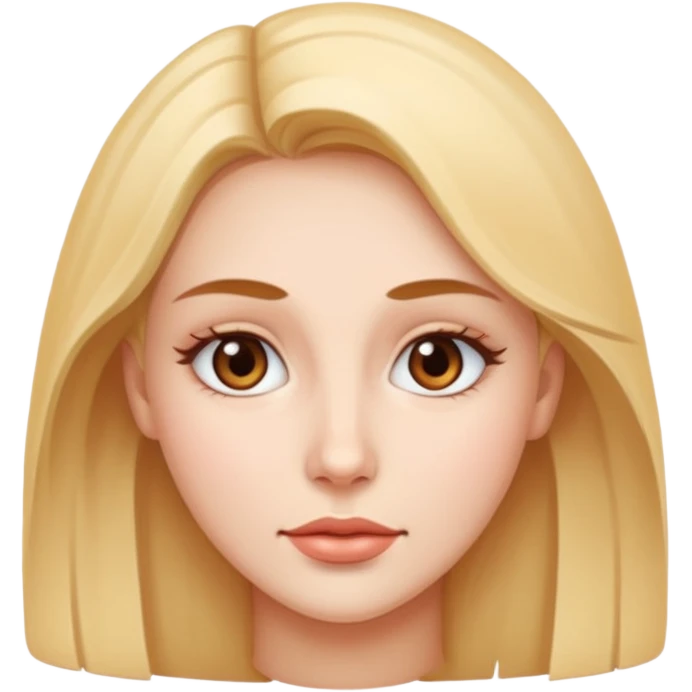 A women face which I can use for video  emoji
