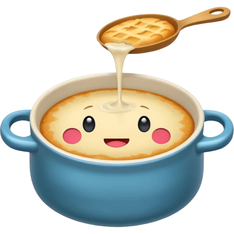 Hazme un pan de sopa l pero que la sopa esté adentro de el pan que sea como un cuenco emoji