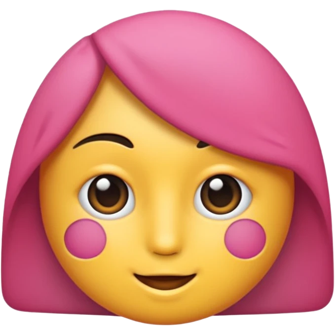 розовое сердце emoji
