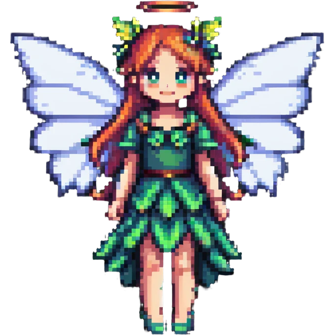 fairy with wings emoji