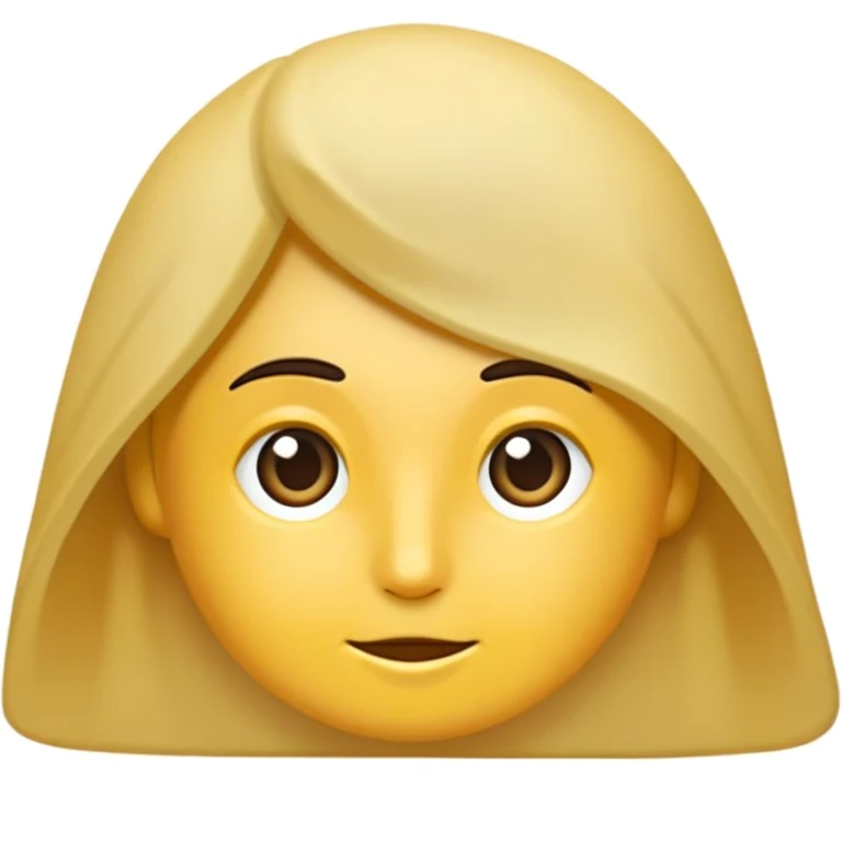 یک دختر با موهای سیاه فرفری و یک پاپیون emoji
