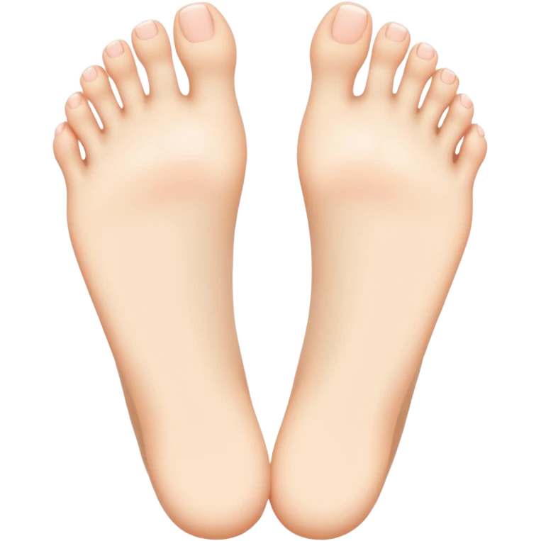 Innocent feet emoji