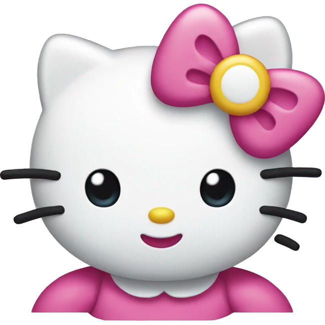 Hello kitty emoji