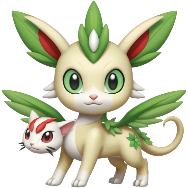 Meloetta-Shaymin-Celebi-Zekrom-Gatomon-Pteromon-hybrid emoji