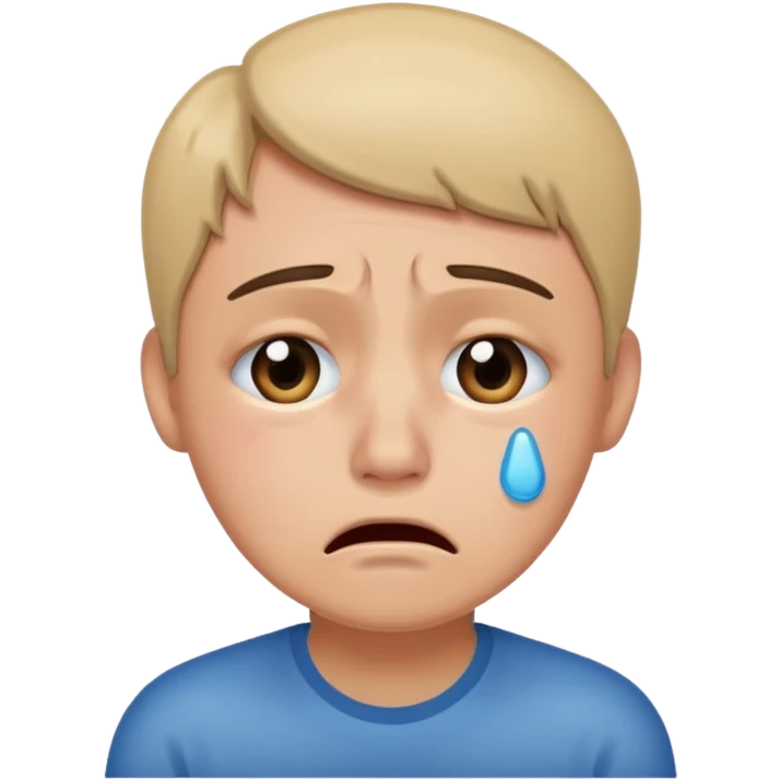 Feliz llorón  emoji
