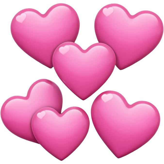 Pink hearts  emoji