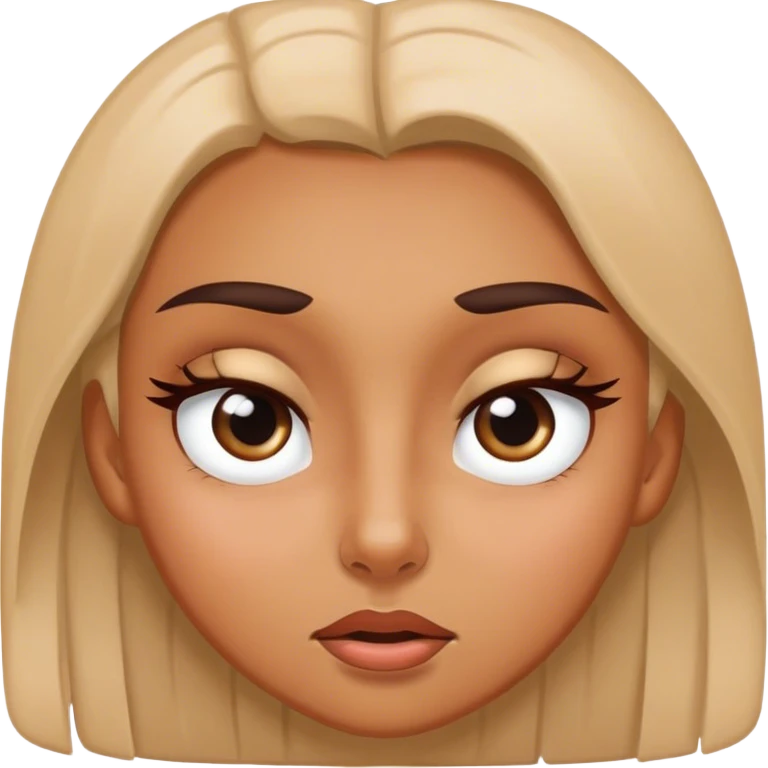 girl rolling eyes  emoji