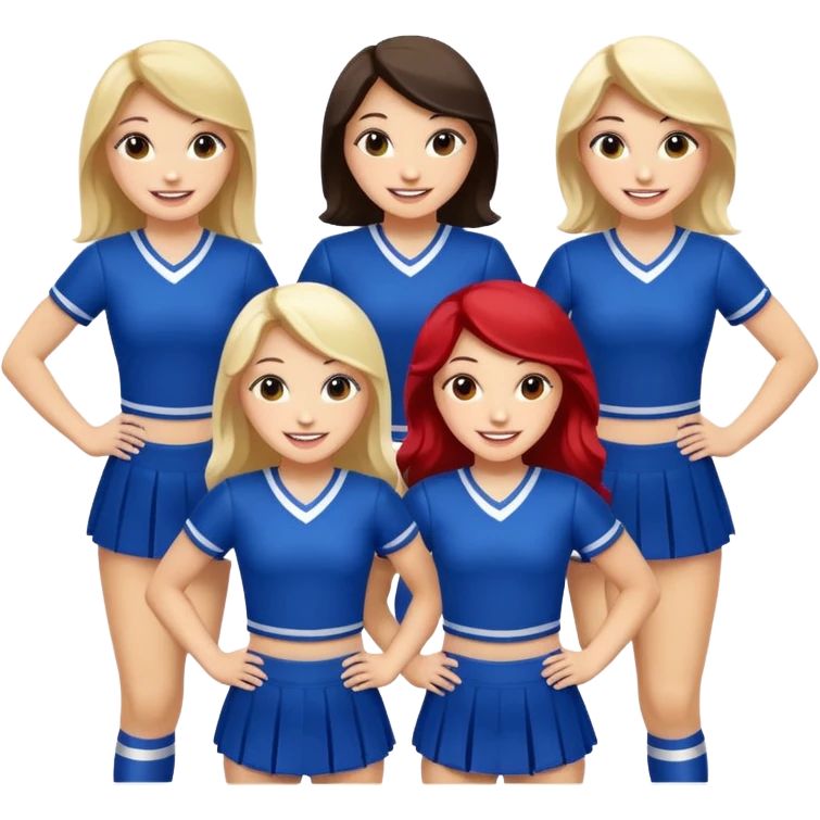 Cheer girls emoji