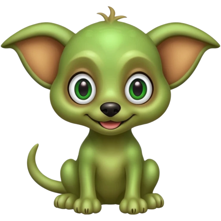 Gog the alien dog emoji