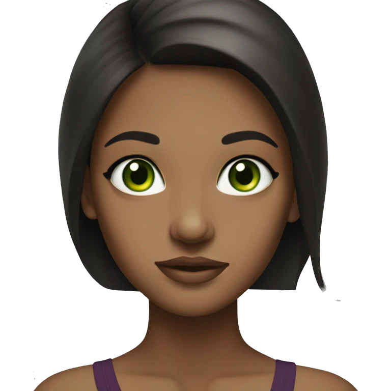 Girls brunette, green eyes in New York  emoji