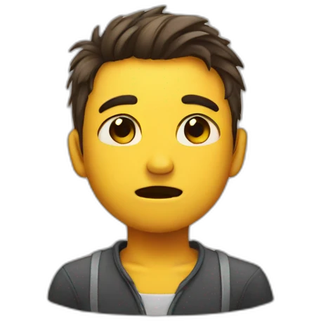 smile little sad emoji
