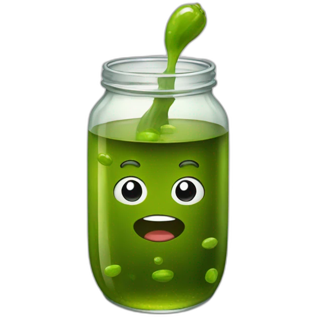 Pickle juice emoji