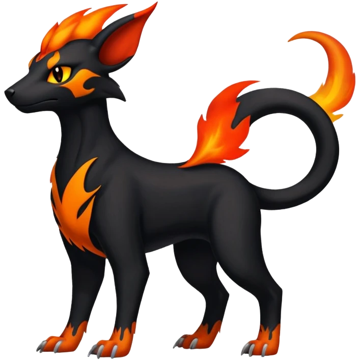 Salandit-Houndoom-Litten-Hybrid (Full body) emoji