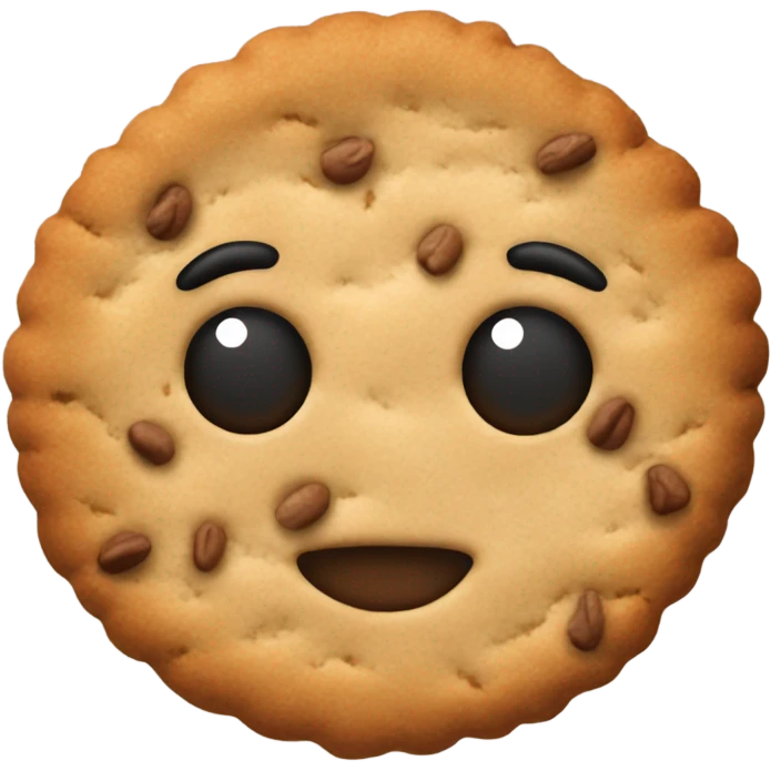 oatmeal cookie emoji