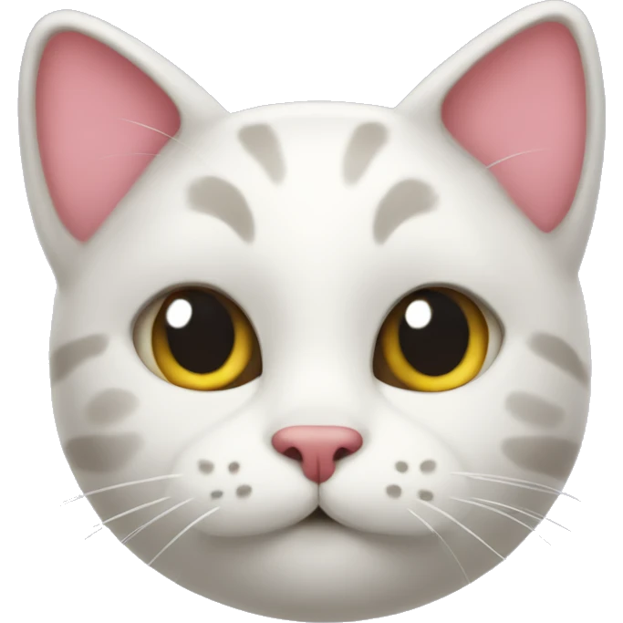 Cat with hearts emoji