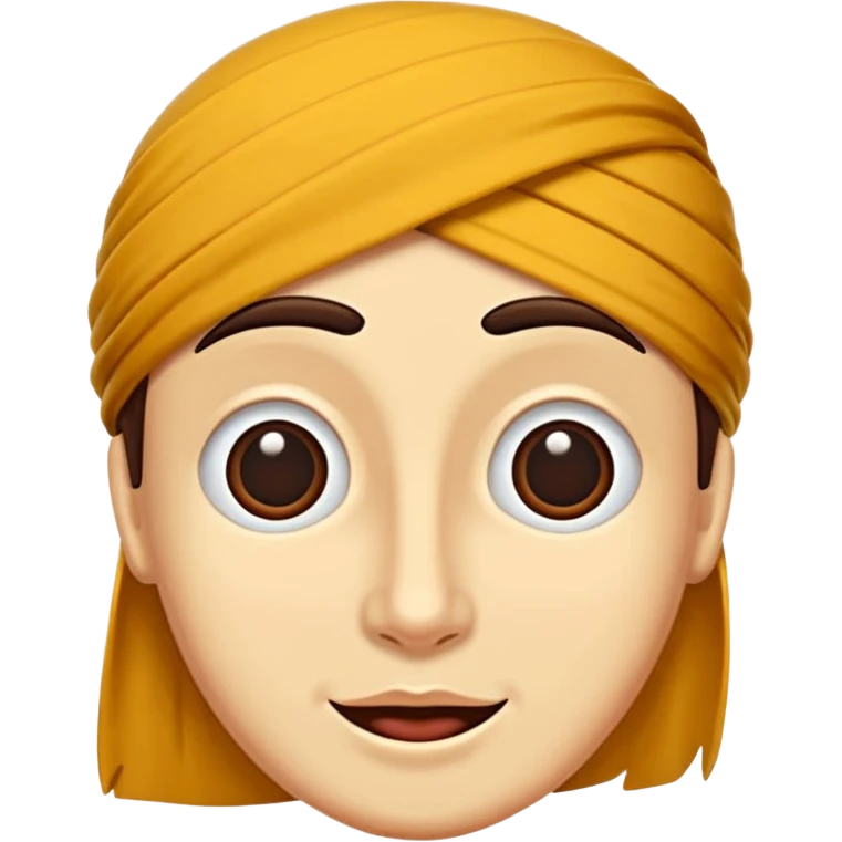 yuvarlak gözlüklü hayvan emoji
