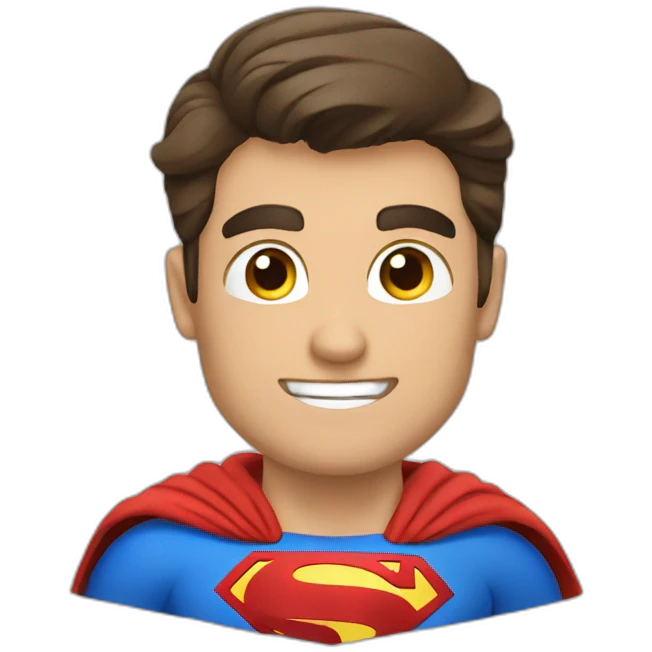 Super man png emoji