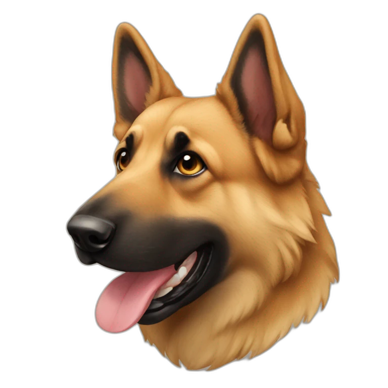 Berger allemand emoji