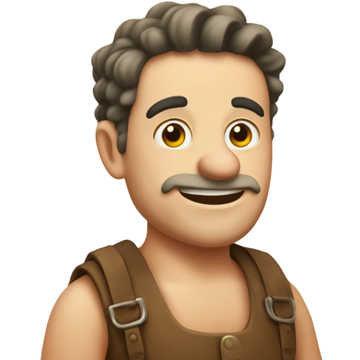 funny french guy who a is a pigman  emoji