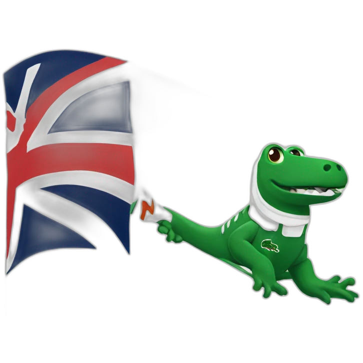Flag lacoste logo emoji