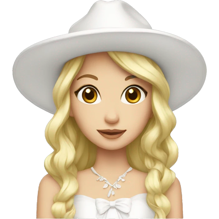 Fleur blanche emoji