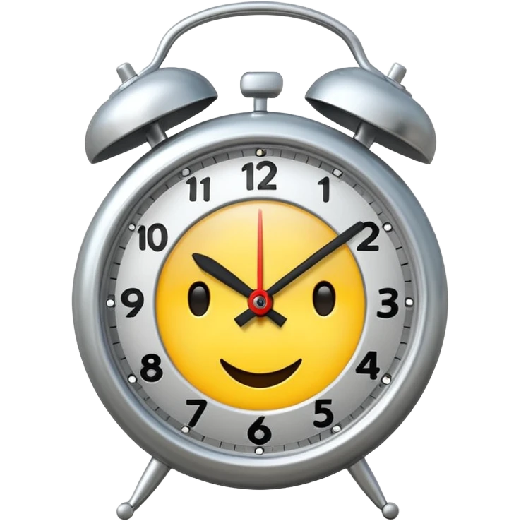 Alarm clock emoji