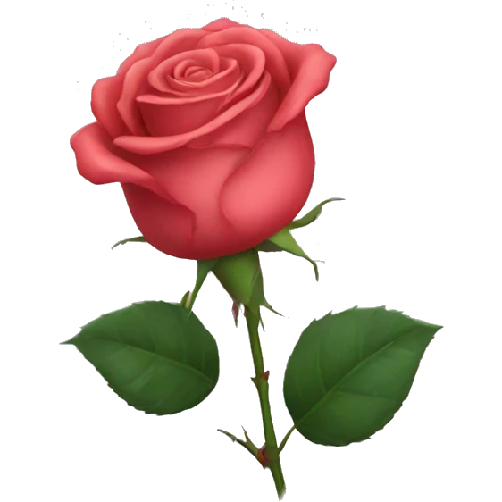 Rose emoji