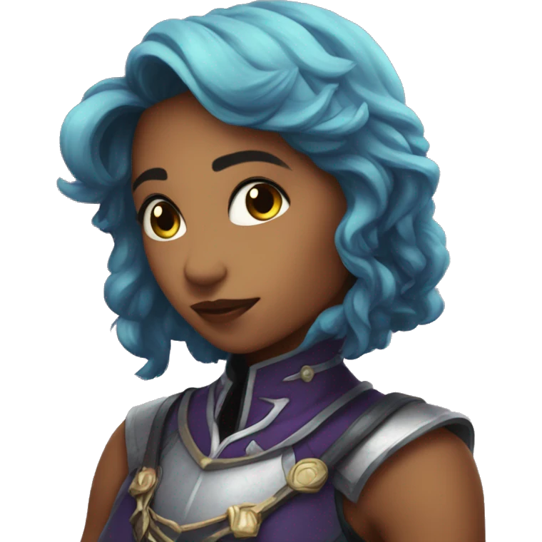 Vi from the arcane kisses Caitlin emoji