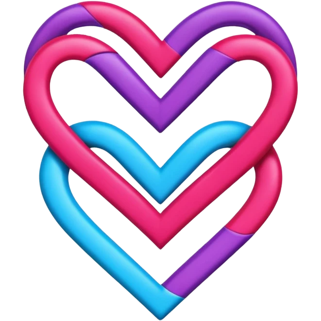 polyamory symbol emoji