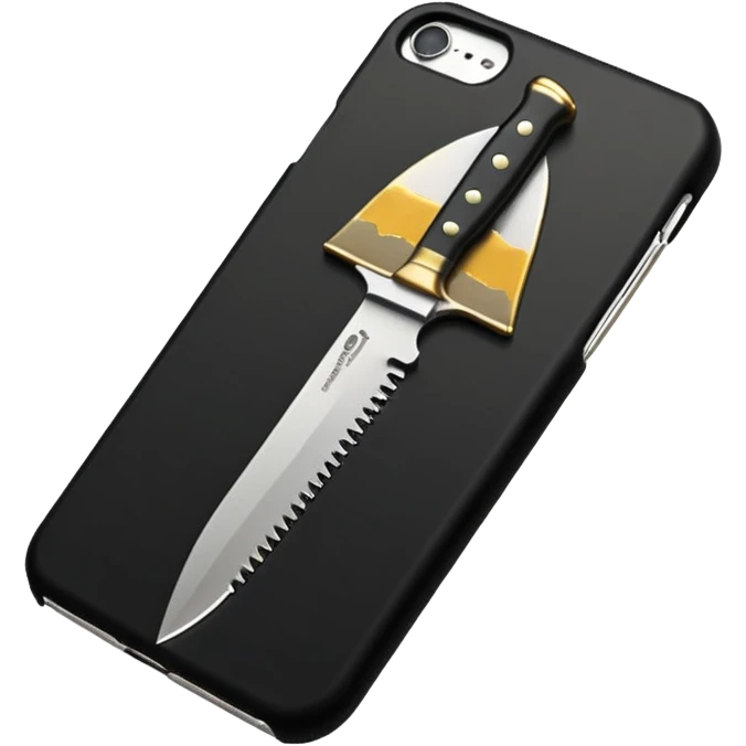 чехол для Iphone knife emoji