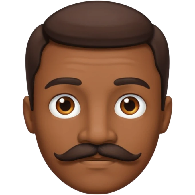 small mustache  emoji
