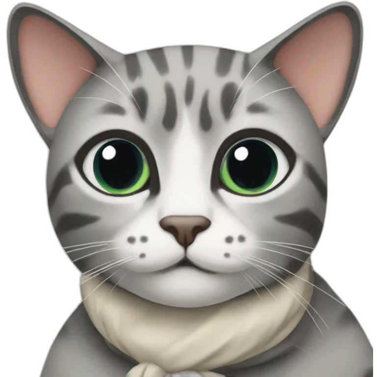Marni fashionable cat emoji