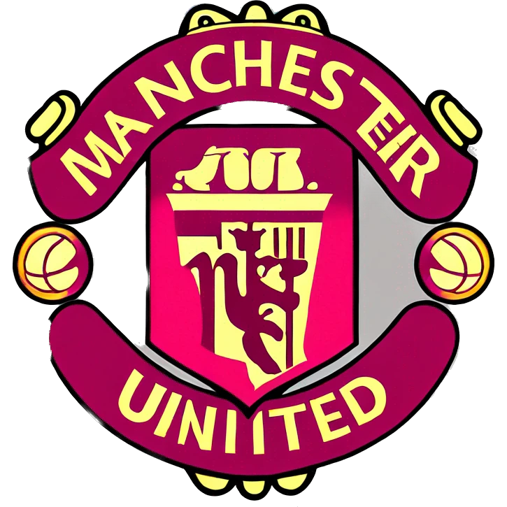 Logo Manchester United avec Barcelone  emoji