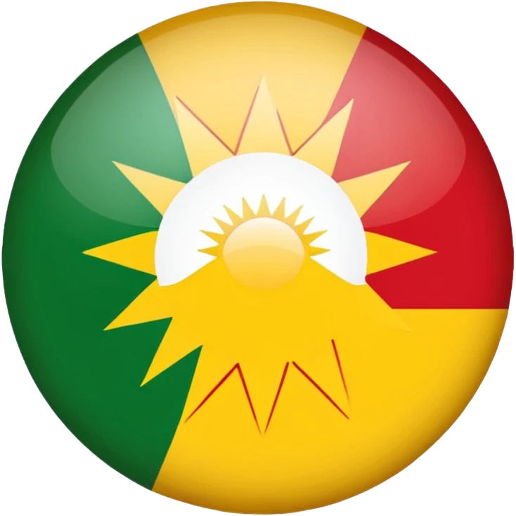 Kurdish flag emoji