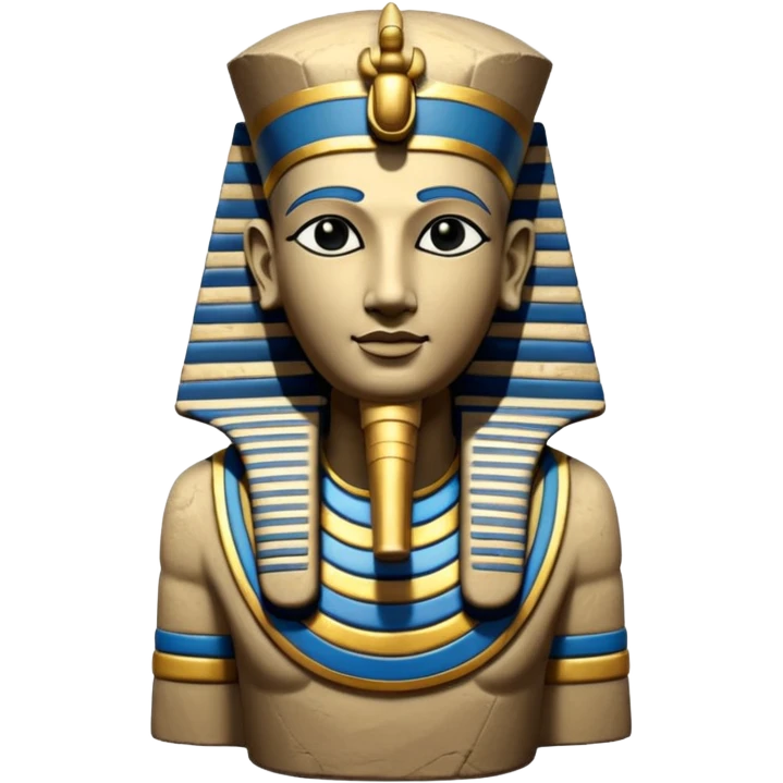 a statue of Ramses II emoji
