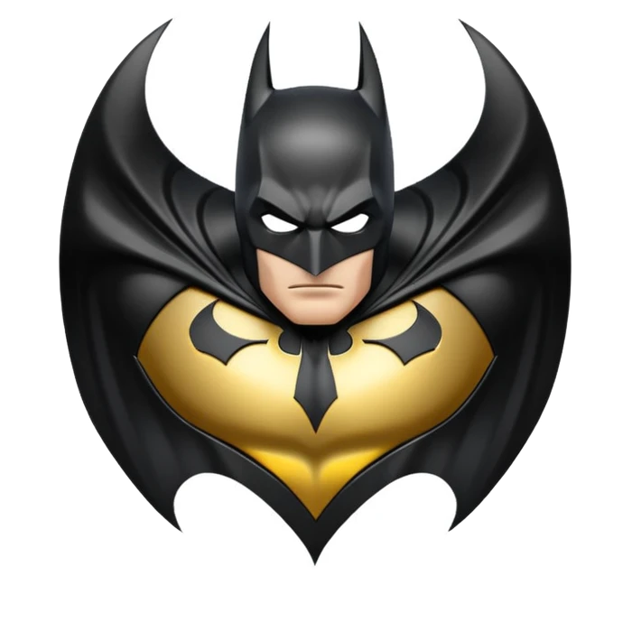 batman symbol emoji