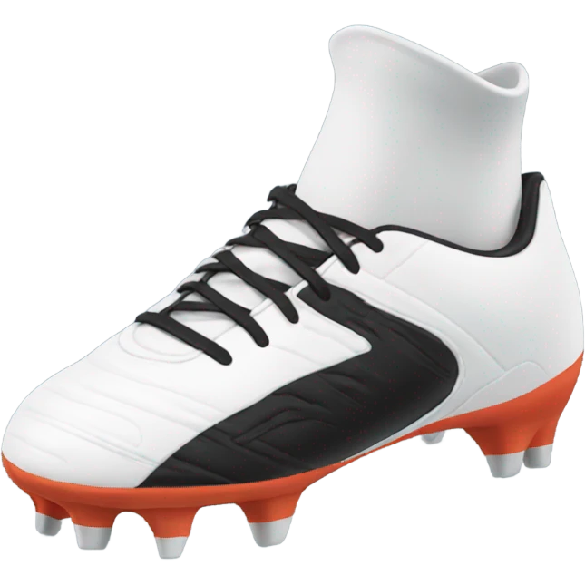 black football boot emoji