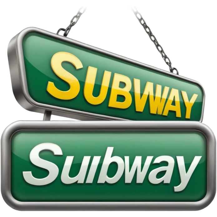 subway restrunt  sign emoji