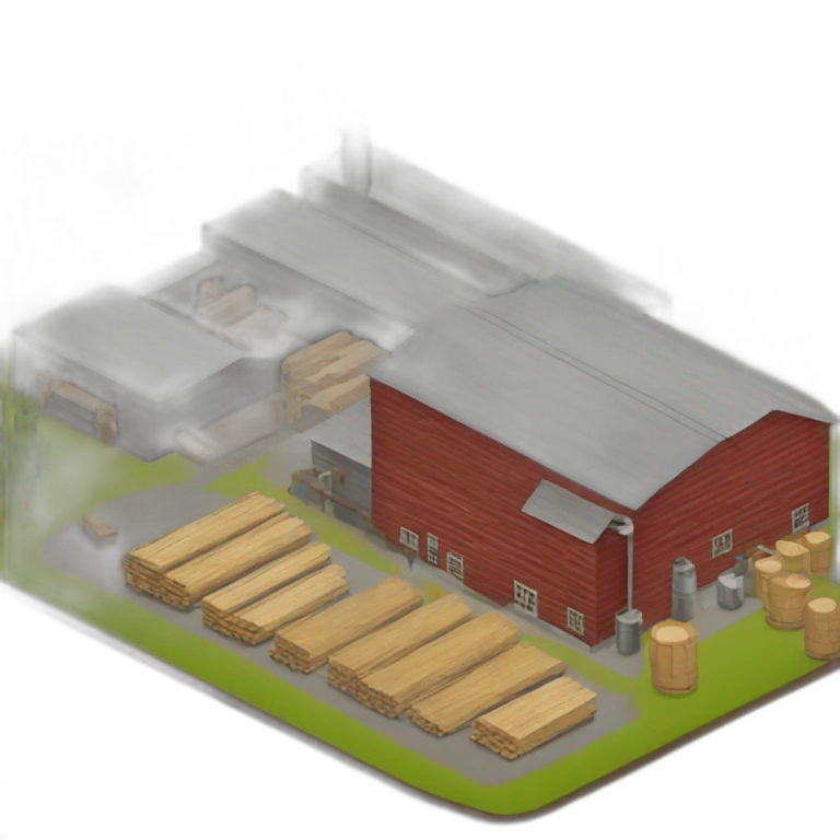 modern lumber factory emoji