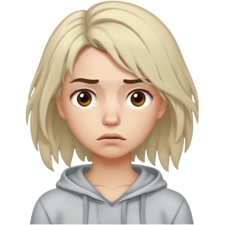 Girl in pms emoji