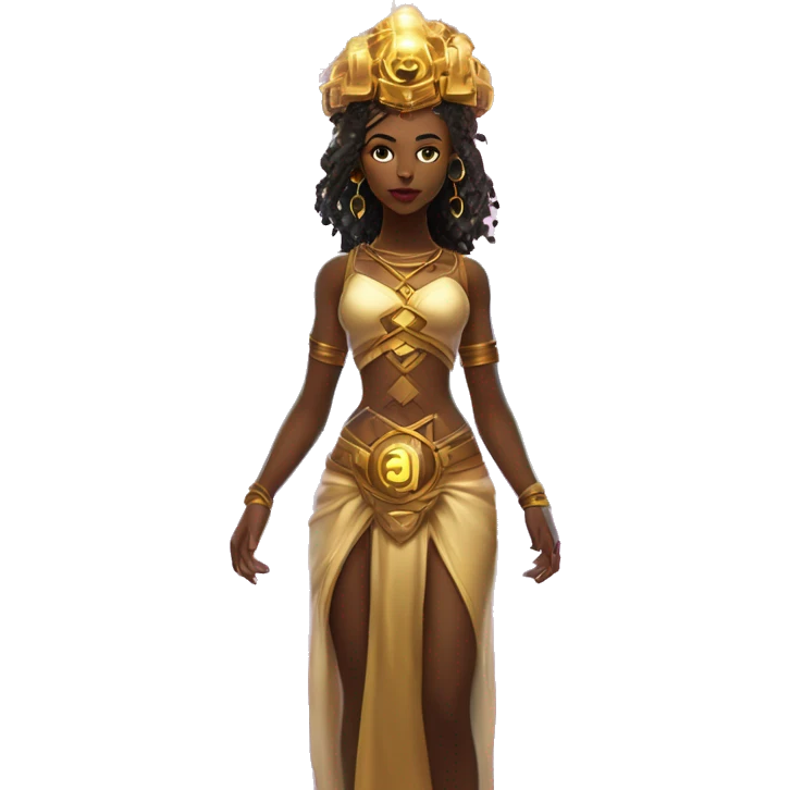 Technomancy Goddess is a mystical being who controls both magic and technology. She can cast spells on technological & Cybernetics Her powers blend the ancient art of magic with advanced cybernetics and technology. She can command machines emoji