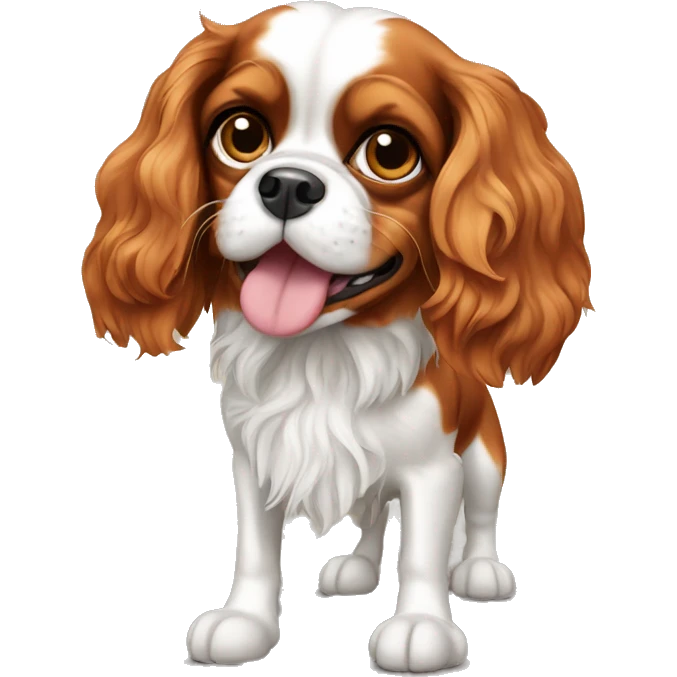 cavalier king charles dog  emoji