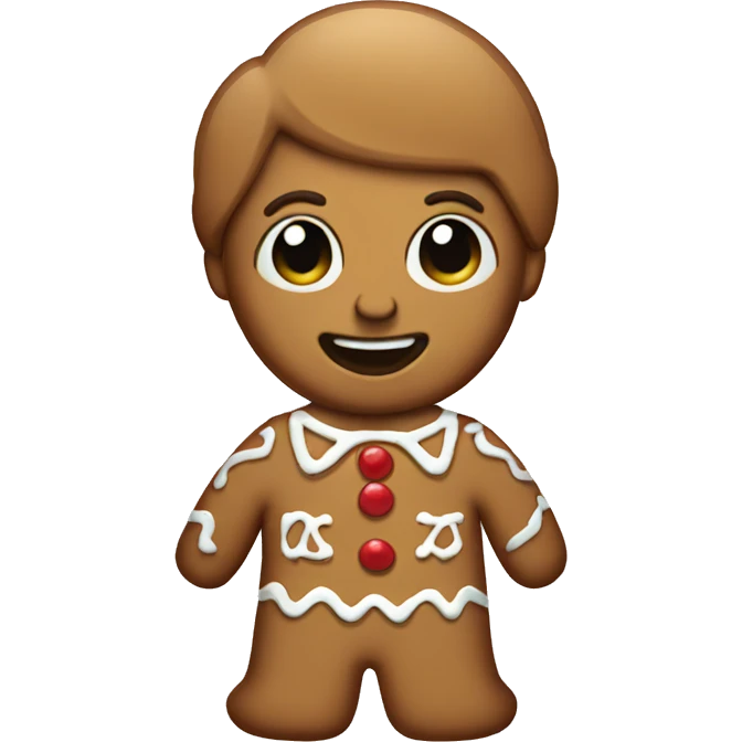 Gingerbread emoji
