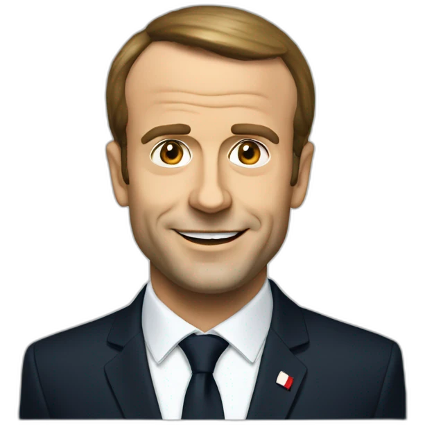 Emmener macron emoji