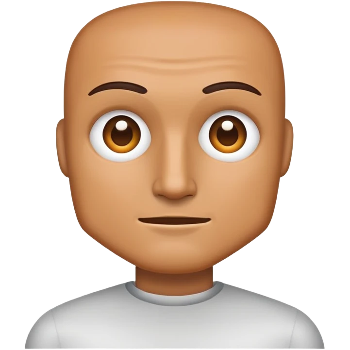 Square head man emoji
