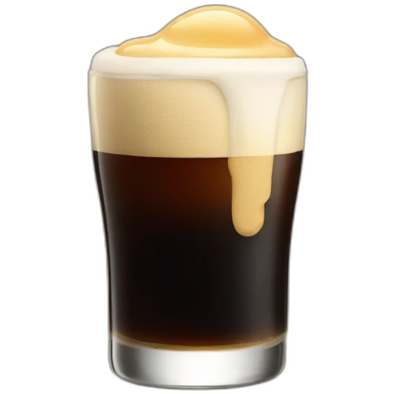 baby Guinness beer emoji