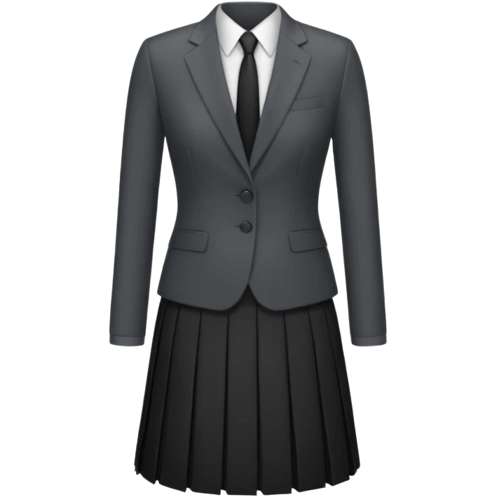 Just give me clothes only clothes like a suit and a skirt  emoji