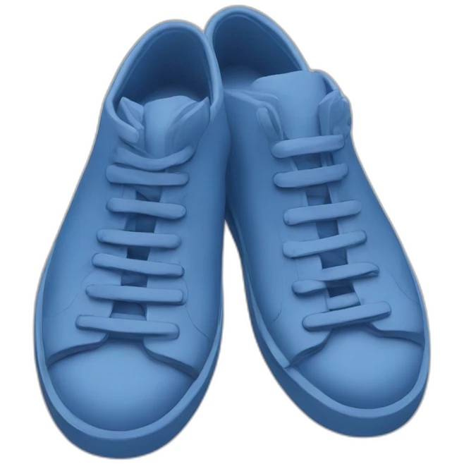 blue tabi maison margiela emoji