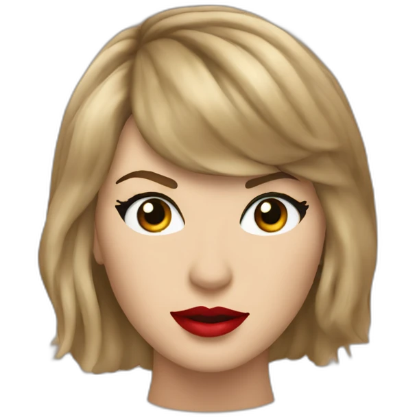 taylor swift with air pollution emoji